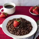 Chocolate-Covered Strawberry Oatmeal