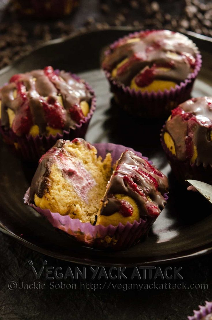 Gluten-free Bloody Berry Cupcakes
