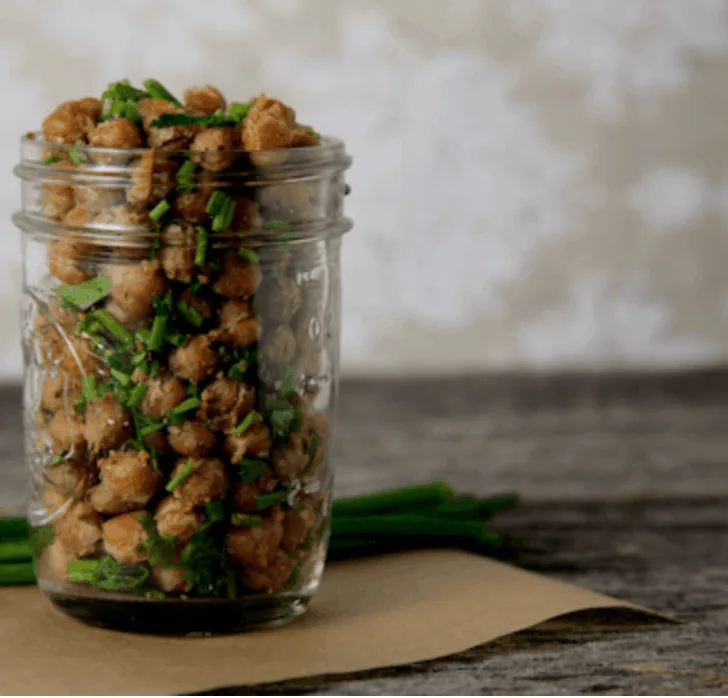 Cool Ranch Roasted Chickpeas