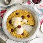 Lemon Raspberry Pizookie