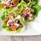Convenient Sweet & Sour Porkless Lettuce Cups