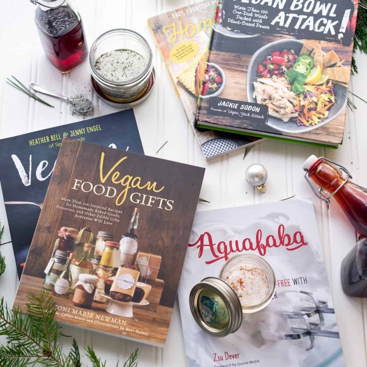 Vegan Gift Guide + Homemade Gifts - Great ideas for giving the right (vegan) gifts this year! Cookbooks, homemade liquor, a giveaway and more!