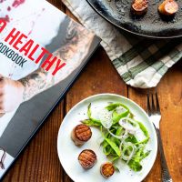 Vegan King Oyster Scallops {The Wicked Healthy Cookbook}