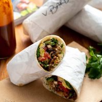 Street-Style Barbacoa Burrito [30 minute Vegan Dinners]