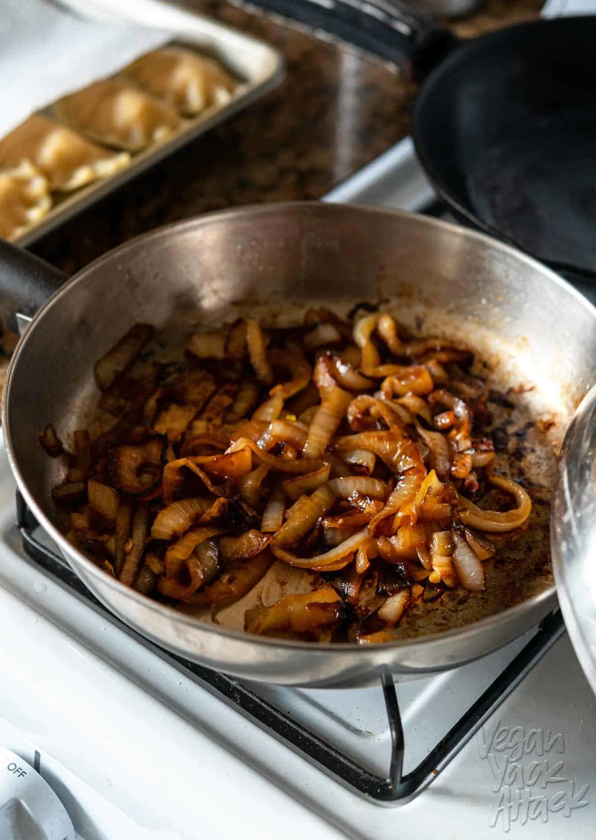 Image of pan full of caramelized onions