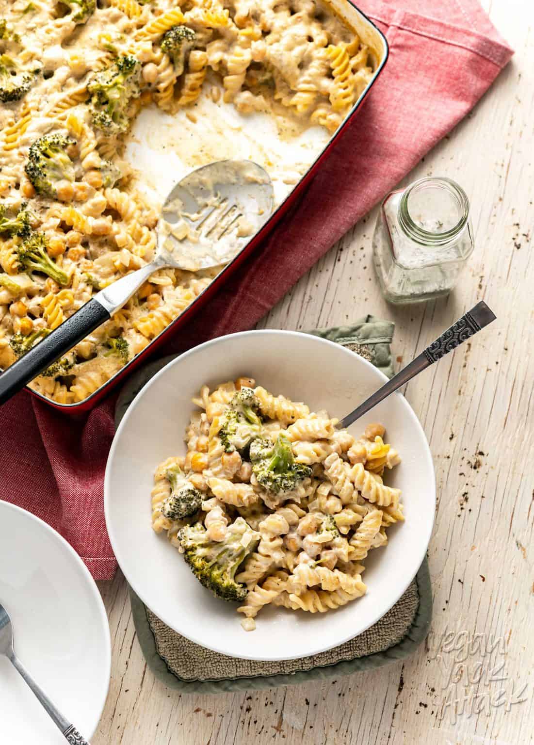 Roasted Broccoli Pasta Salad Vegan Yack Attack