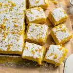 Vegan Lemon Vanilla Bean Bars