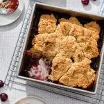Peach Cherry Cobbler